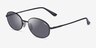 Vogue Eyewear VO4323S Black MetalSunglass Frames from EyeBuyDirect, Angle View