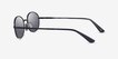 Vogue Eyewear VO4323S Black MetalSunglass Frames from EyeBuyDirect, Side View