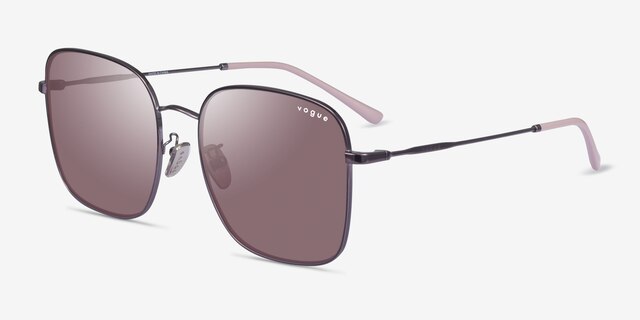 Vogue Eyewear VO4327SD Purple MetalSunglass Frames from EyeBuyDirect, Angle View