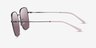 Vogue Eyewear VO4327SD Purple MetalSunglass Frames from EyeBuyDirect, Side View