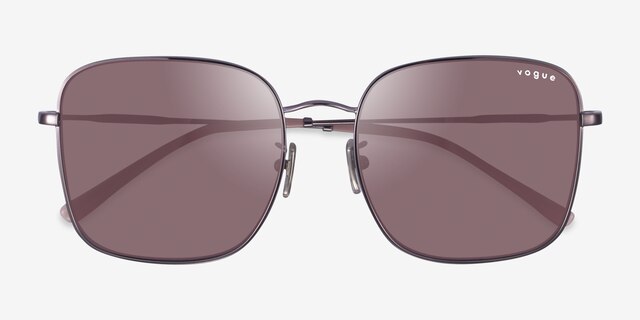 Vogue Eyewear VO4327SD Purple MetalSunglass Frames from EyeBuyDirect, Closed View
