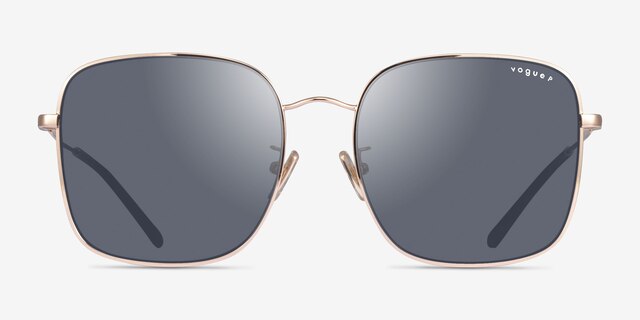 Vogue Eyewear VO4327SD Gold MetalSunglass Frames from EyeBuyDirect, Front View