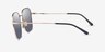 Vogue Eyewear VO4327SD Gold MetalSunglass Frames from EyeBuyDirect, Side View
