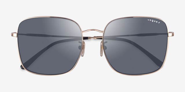 Vogue Eyewear VO4327SD Gold MetalSunglass Frames from EyeBuyDirect, Closed View
