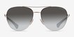 Ralph RA4139 Gold MetalSunglass Frames from EyeBuyDirect, Front View