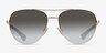 Ralph RA4139 Pale Gold MetalSunglass Frames from EyeBuyDirect, Front View