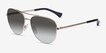 Ralph RA4139 Gold MetalSunglass Frames from EyeBuyDirect, Angle View