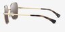 Ralph RA4138 Gold MetalSunglass Frames from EyeBuyDirect, Side View