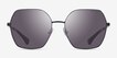 Ralph RA4138 Black MetalSunglass Frames from EyeBuyDirect, Front View