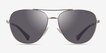 Ralph RA4139 Gold MetalSunglass Frames from EyeBuyDirect, Front View