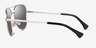 Ralph RA4139 Gold MetalSunglass Frames from EyeBuyDirect, Side View