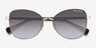 Ralph RA4147 Black Gold MétalSoleil de Lunette de vue d'EyeBuyDirect, Vue Rapprochée