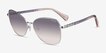 Ralph RA4147 Silver MetalSunglass Frames from EyeBuyDirect, Angle View
