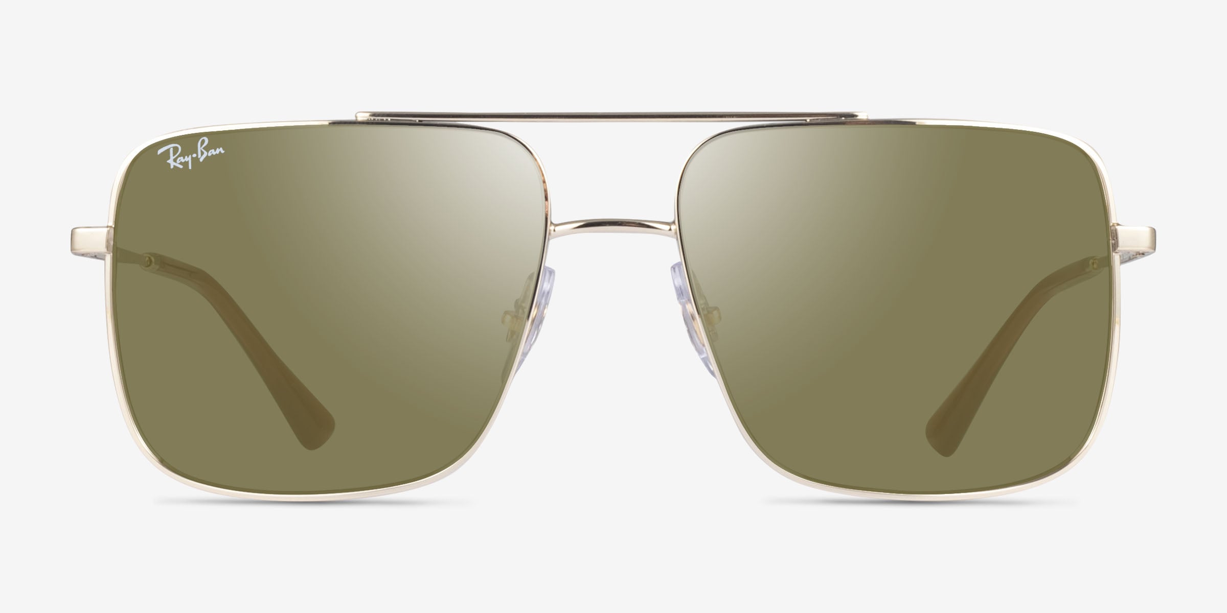 Ray-Ban RB3758 - Aviator Silver Frame Prescription Sunglasses