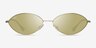 Ray-Ban RB3757 Gold MetalSunglass Frames from EyeBuyDirect, Front View