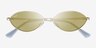 Ray-Ban RB3757 Gold MetalSunglass Frames from EyeBuyDirect, Closed View