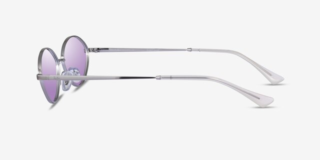 Ray-Ban RB3757 Silver MetalSunglass Frames from EyeBuyDirect, Side View