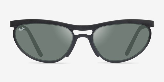 Ray-Ban RB4453 Liteforce Matte Black PlasticSunglass Frames from EyeBuyDirect, Front View