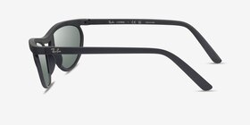 Ray-Ban RB4453 Liteforce Matte Black Plastique Soleil de Lunette de vue d'EyeBuyDirect, Vue de Côté