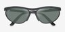 Ray-Ban RB4453 Liteforce Matte Black PlasticSunglass Frames from EyeBuyDirect, Closed View