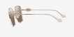 Coach HC7177B CAD72 Shiny Light Gold MetalSunglass Frames from EyeBuyDirect, Side View