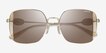 Coach HC7177B CAD72 Shiny Light Gold MetalSunglass Frames from EyeBuyDirect, Closed View