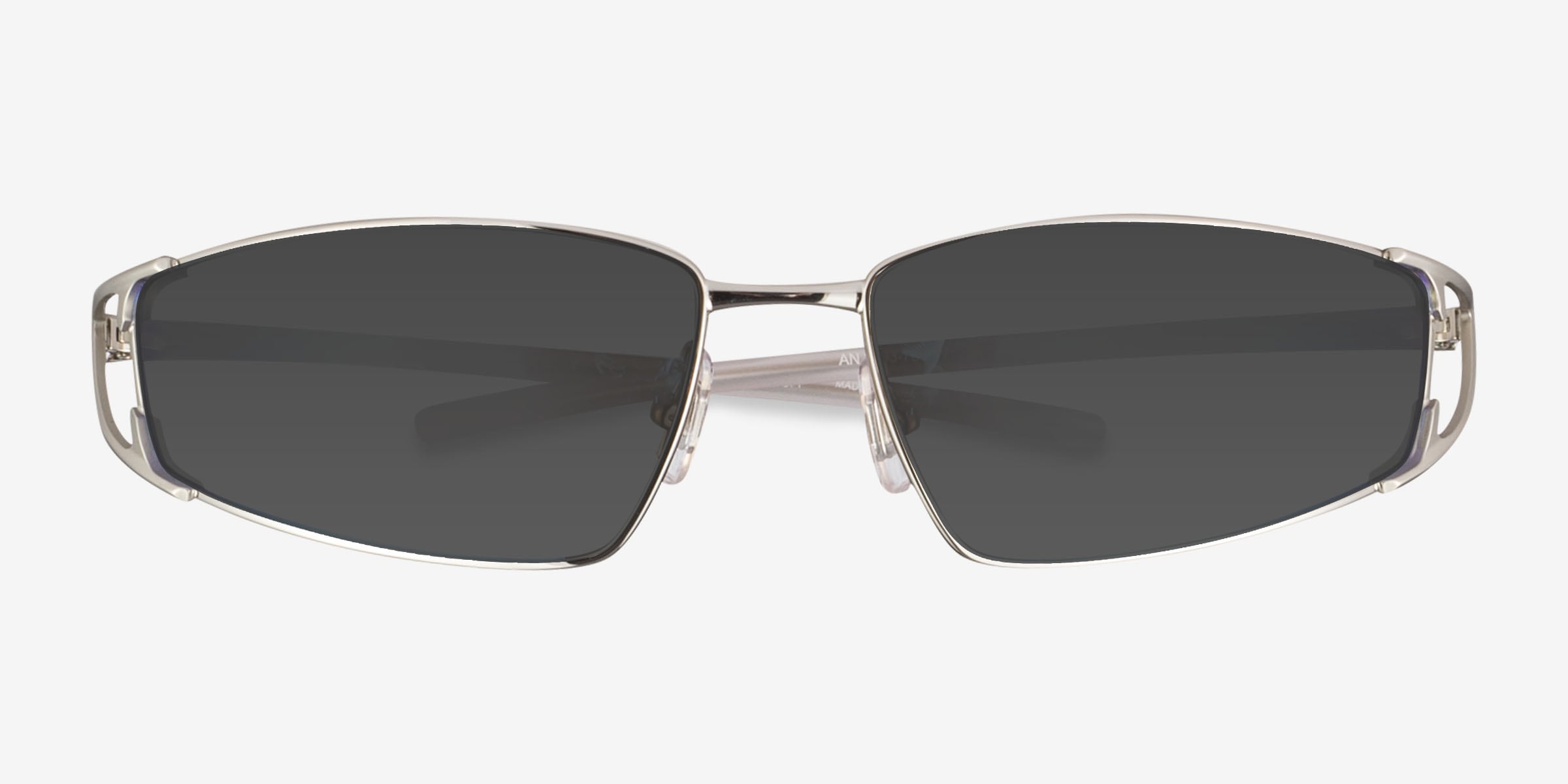 ARNETTE The Junction - Rectangle Black Frame Sunglasses For Men