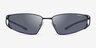 ARNETTE The Junction Black MetalSunglass Frames from EyeBuyDirect, Front View