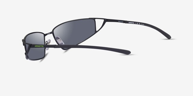 ARNETTE The Junction Black MetalSunglass Frames from EyeBuyDirect, Side View