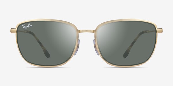 Ray-Ban RB3705 Doré Métal Soleil de Lunette de vue