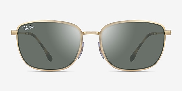 Ray-Ban RB3705 Doré Métal Soleil de Lunette de vue