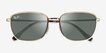 Ray-Ban RB3705 Gold MetalSunglass Frames from EyeBuyDirect, Closed View
