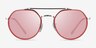 Ray-Ban RB3765 Silver Red MétalSoleil de Lunette de vue d'EyeBuyDirect, Vue de Face
