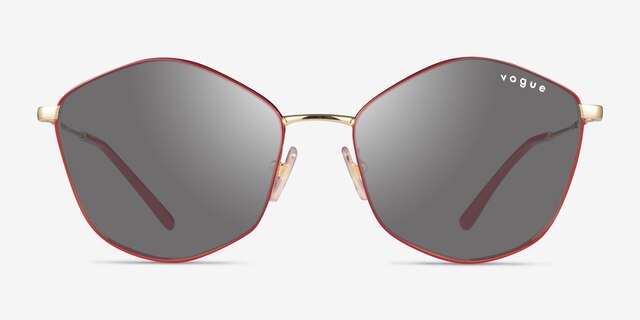 Vogue Eyewear VO4282S Red MetalSunglass Frames from EyeBuyDirect, Front View