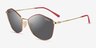Vogue Eyewear VO4282S Red MetalSunglass Frames from EyeBuyDirect, Angle View