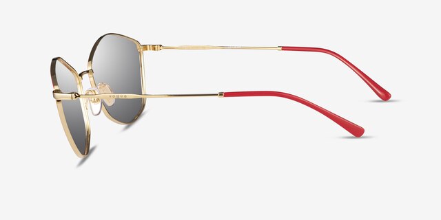 Vogue Eyewear VO4282S Red MetalSunglass Frames from EyeBuyDirect, Side View
