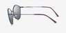 Vogue Eyewear VO4282S Blue MetalSunglass Frames from EyeBuyDirect, Side View