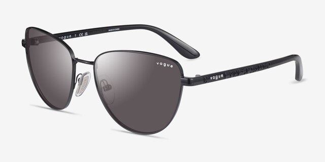 Vogue Eyewear VO4286S Black MetalSunglass Frames from EyeBuyDirect, Angle View