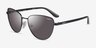 Vogue Eyewear VO4286S Black MetalSunglass Frames from EyeBuyDirect, Angle View