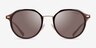 Coach HC7183 CBZ97 Satin Light Gold MetalSunglass Frames from EyeBuyDirect, Front View