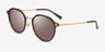Coach HC7183 CBZ97 Satin Light Gold MetalSunglass Frames from EyeBuyDirect, Angle View