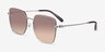 Coach HC7184D CBZ51 Shiny Silver MetalSunglass Frames from EyeBuyDirect, Angle View