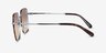 Coach HC7184D CBZ51 Shiny Silver MetalSunglass Frames from EyeBuyDirect, Side View