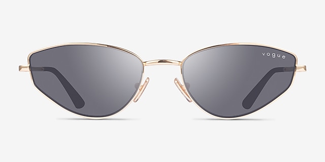 Vogue Eyewear VO4339S Gold MetalSunglass Frames from EyeBuyDirect, Front View