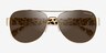 Coach HC7059 L138 Gold Ivory Wild Beast MetalSunglass Frames from EyeBuyDirect, Closed View