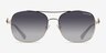 Coach HC7127 C6177 Doré MétalSoleil de Lunette de vue d'EyeBuyDirect, Vue de Face