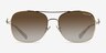 Coach HC7127 C6177 Light Gold MetalSunglass Frames from EyeBuyDirect, Front View