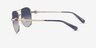 Coach HC7127 C6177 Shiny Light Gold MetalSunglass Frames from EyeBuyDirect, Side View