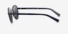 Coach HC7131 C6195 Antique Gunmetal MetalSunglass Frames from EyeBuyDirect, Side View
