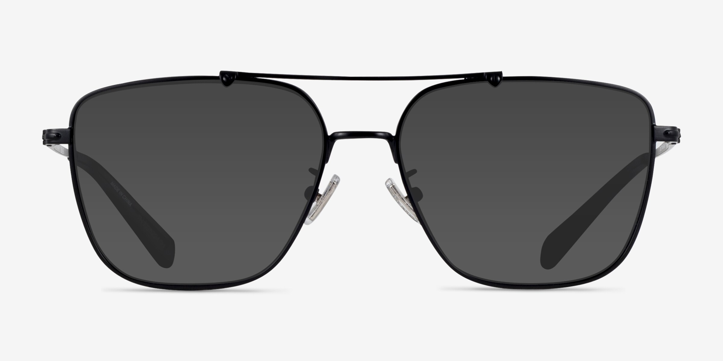 Coach HC7137 CA576 - Aviator Matte Black Frame Prescription